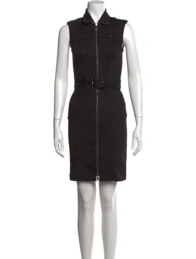 Pre-owned Burberry Knee-length Dress In Black