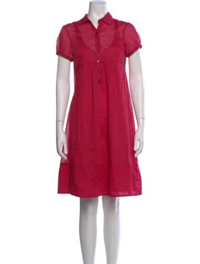 Pre-owned Burberry Knee-length Dress In Pink