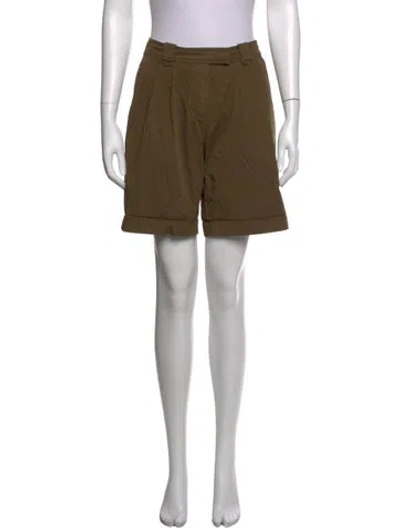 Pre-owned Burberry Knee-length Shorts In Green