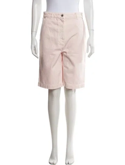 Pre-owned Burberry Knee-length Shorts W/ Tags In Pink