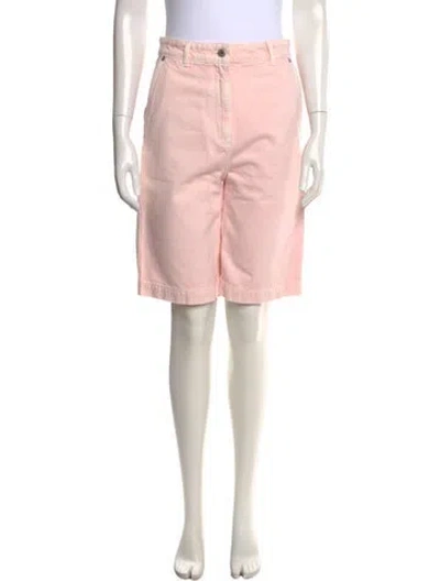 Pre-owned Burberry Knee-length Shorts W/ Tags In Pink