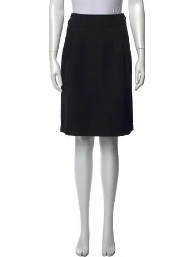 Pre-owned Burberry Knee-length Skirt In Black