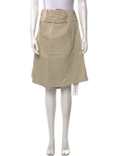 Pre-owned Burberry Knee-length Skirt In Neutral