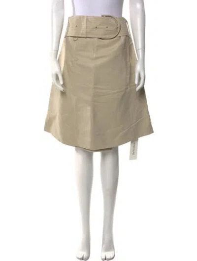Pre-owned Burberry Knee-length Skirt In Neutral