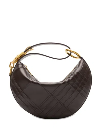 Burberry Knight Arc Tote Bag Mit Biesen In Brown