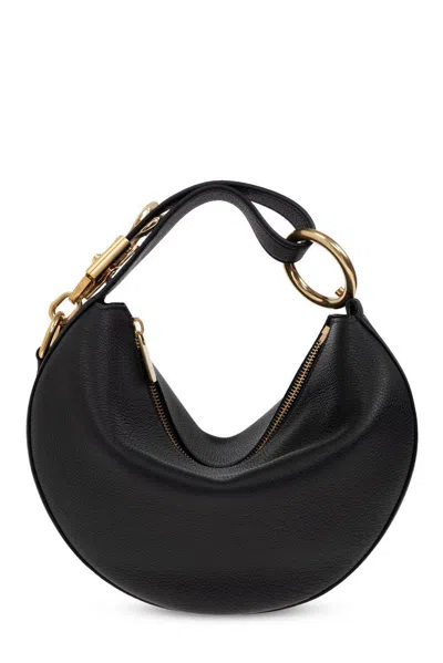 Burberry Knight Arc Zipped Tote Bag In Black