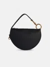 Burberry 'knight' Black Leather Bag In Black