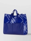 BURBERRY KNIGHT'S EMBROIDERED TOTE BAG