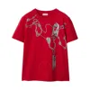 Burberry Knight Hardware Cotton T-shirt