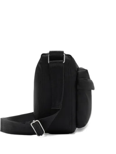 Burberry Knight Logo Cross-body Bag In Black