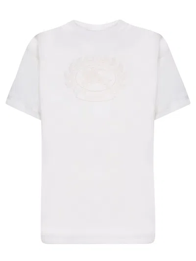 Burberry Knight Logo White T-shirt