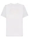 Burberry Men's "ekd" T-shirt In White