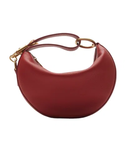 Burberry Knight Mini Shoulder Bag In Rust