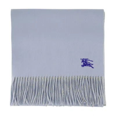 Burberry Knight Solid Scarf In Purple