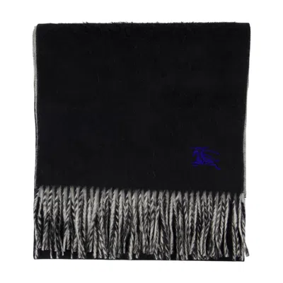 Burberry Knight Solid Scarf In Black