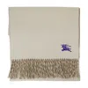 Burberry Knight Solid Scarf In Neutral