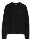 Burberry Cotton Sweatshirt With Logo Embroidery