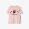 Burberry Knight Stamp Cotton T-shirt In Bouquet