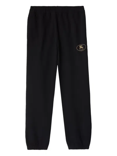 BURBERRY KNIGHT STAMP COTTON TRACK PANTS