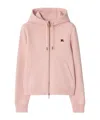 Burberry Knight Stamp Cotton Zip Hoodie