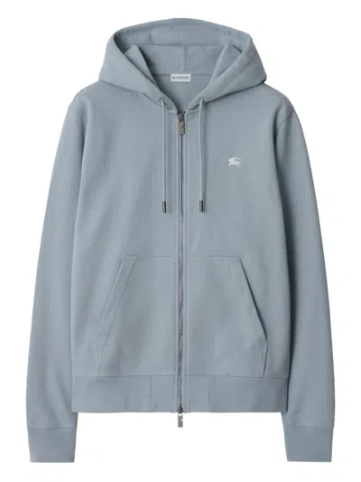 Burberry Knight Stamp Cotton Zip-up Hoodie