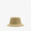 Burberry Knight Stamp Gabardine Bucket Hat