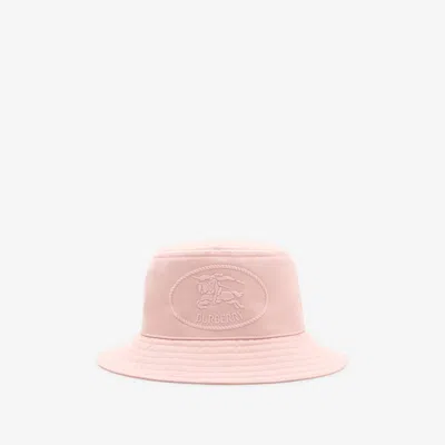 Burberry Knight Stamp Gabardine Bucket Hat