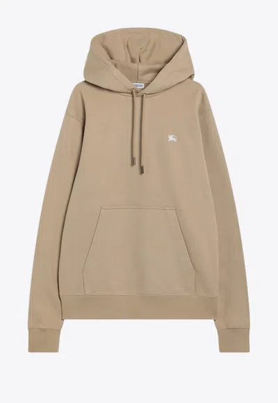 BURBERRY KNIGHT STAMP HOODED SWEATSHIRT