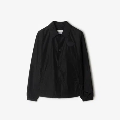 Burberry Knight Stamp Jacket In Black