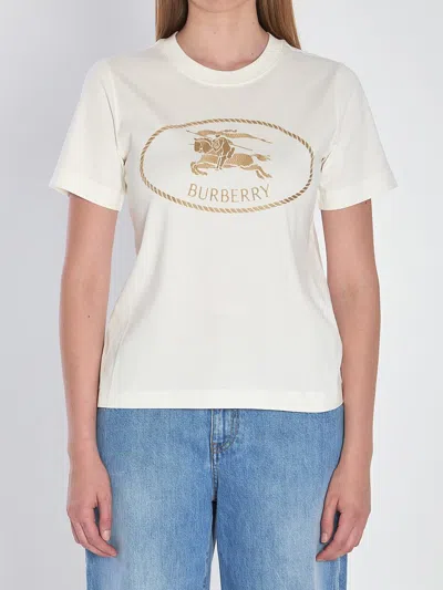 BURBERRY KNIGHT STAMP T-SHIRT
