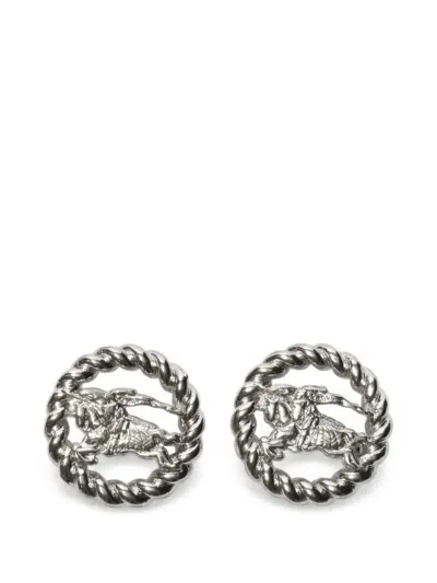 Burberry Knight Stud Earrings​ In Metallic
