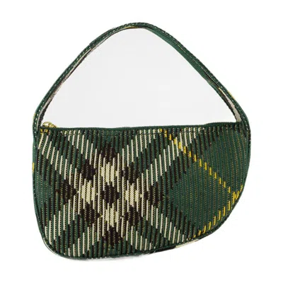 Burberry Knit Baguette Purse