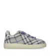 Burberry Box Checked Knitted Sneakers In Multi