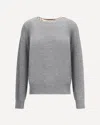 Burberry Women Knit Roundneck In Gray