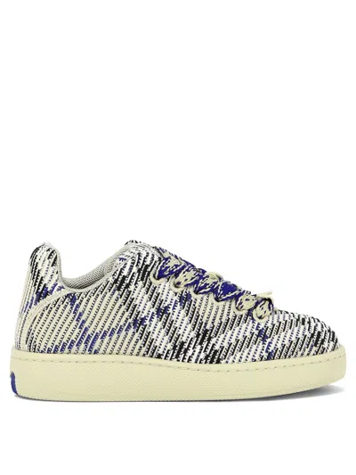 BURBERRY BURBERRY KNITTED BOX SNEAKERS