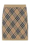 Burberry Women Archivio Check Miniskirt In Multi