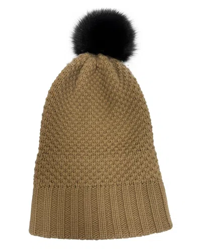 Burberry Knitted Pom-pom Beanie (authentic Pre-loved) In Pink