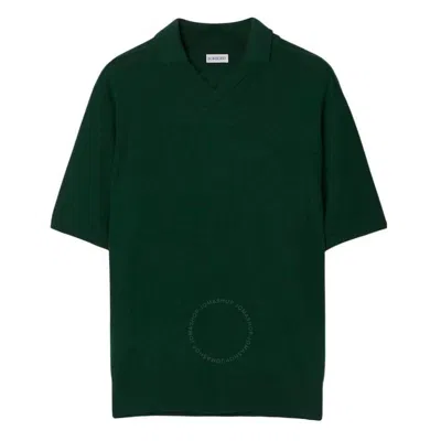 Burberry Knitted Wool Polo Shirt