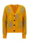 Burberry Embroidered Wool Cardigan
