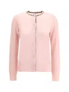 Burberry Women Knit Cardigan In Pink