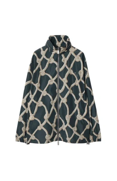 BURBERRY BURBERRY KNOT NYLON JACKET