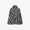 Burberry Knot-print Bomber Jacket In Magnet