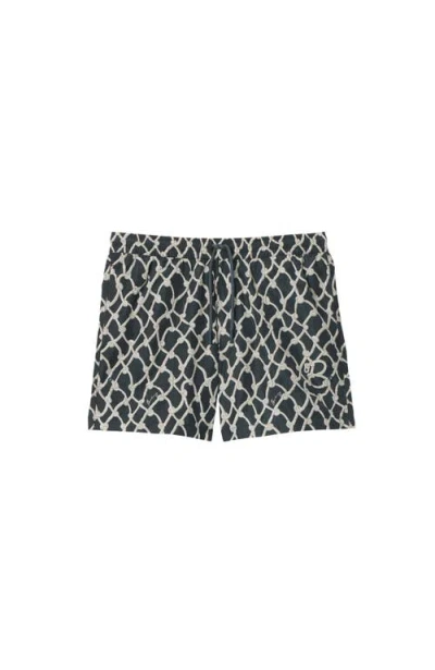 BURBERRY BURBERRY KNOT NYLON SWIM SHORTS