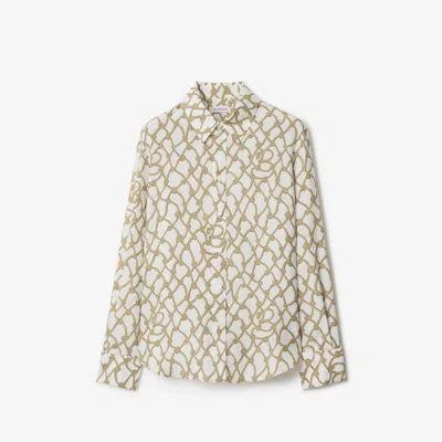 BURBERRY BURBERRY KNOT SILK SHIRT