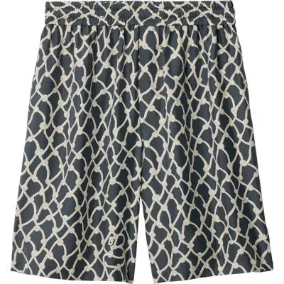 BURBERRY BURBERRY KNOT SILK SHORTS