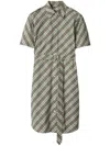 Burberry Woman Beige Dresses In Nude