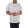 Burberry L Amour Logo Embroidered Sam T-shirt In Grey