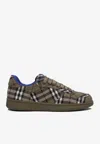 Burberry Terrace Green Polyester Blend Sneakers
