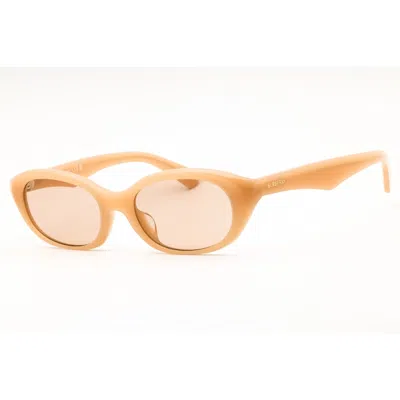 Burberry Ladies Beige Oval Sunglasses 0be4447d In Brown