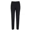Burberry Ladies Black Aimie Tailored Trousers In Black